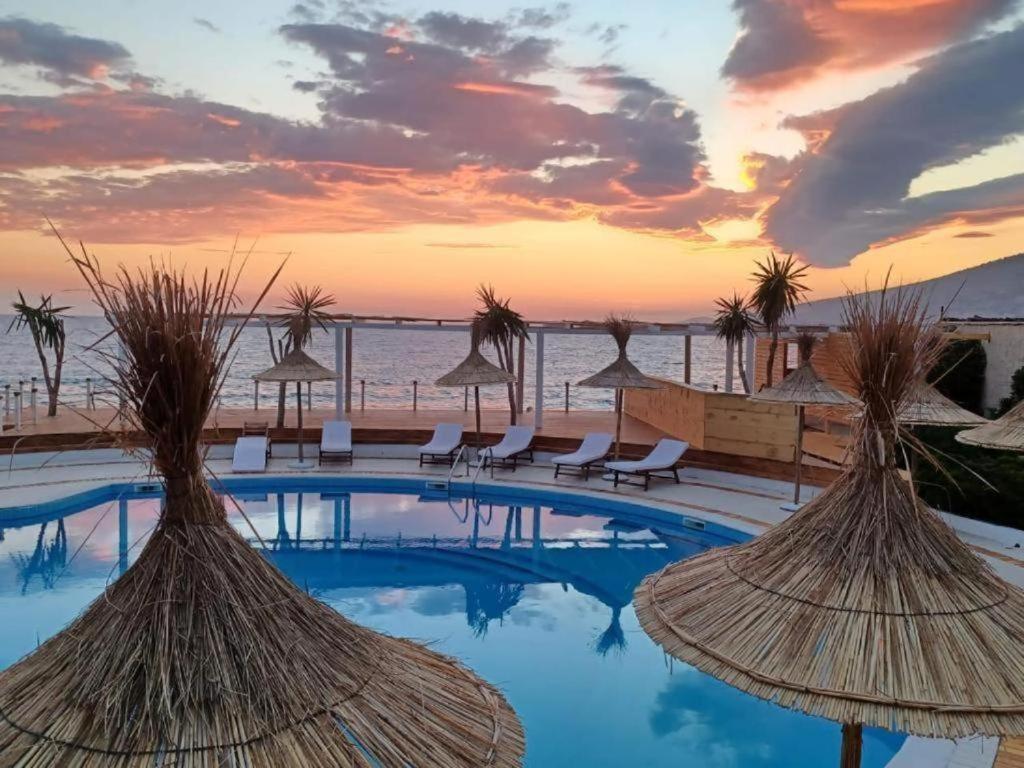 Hotel Keliani Sarande Bagian luar foto
