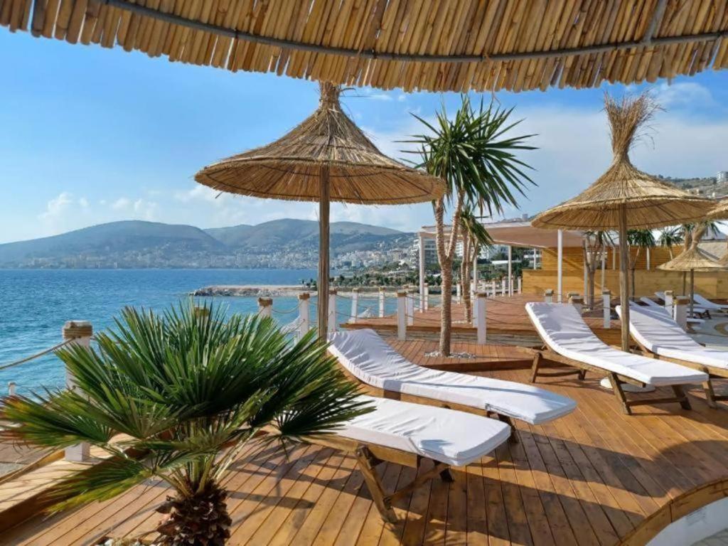 Hotel Keliani Sarande Bagian luar foto